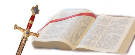 Logo Schwert mit Bibel