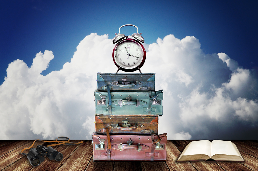Time to travel with guide book