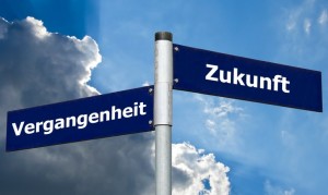 Schild Zukunft
